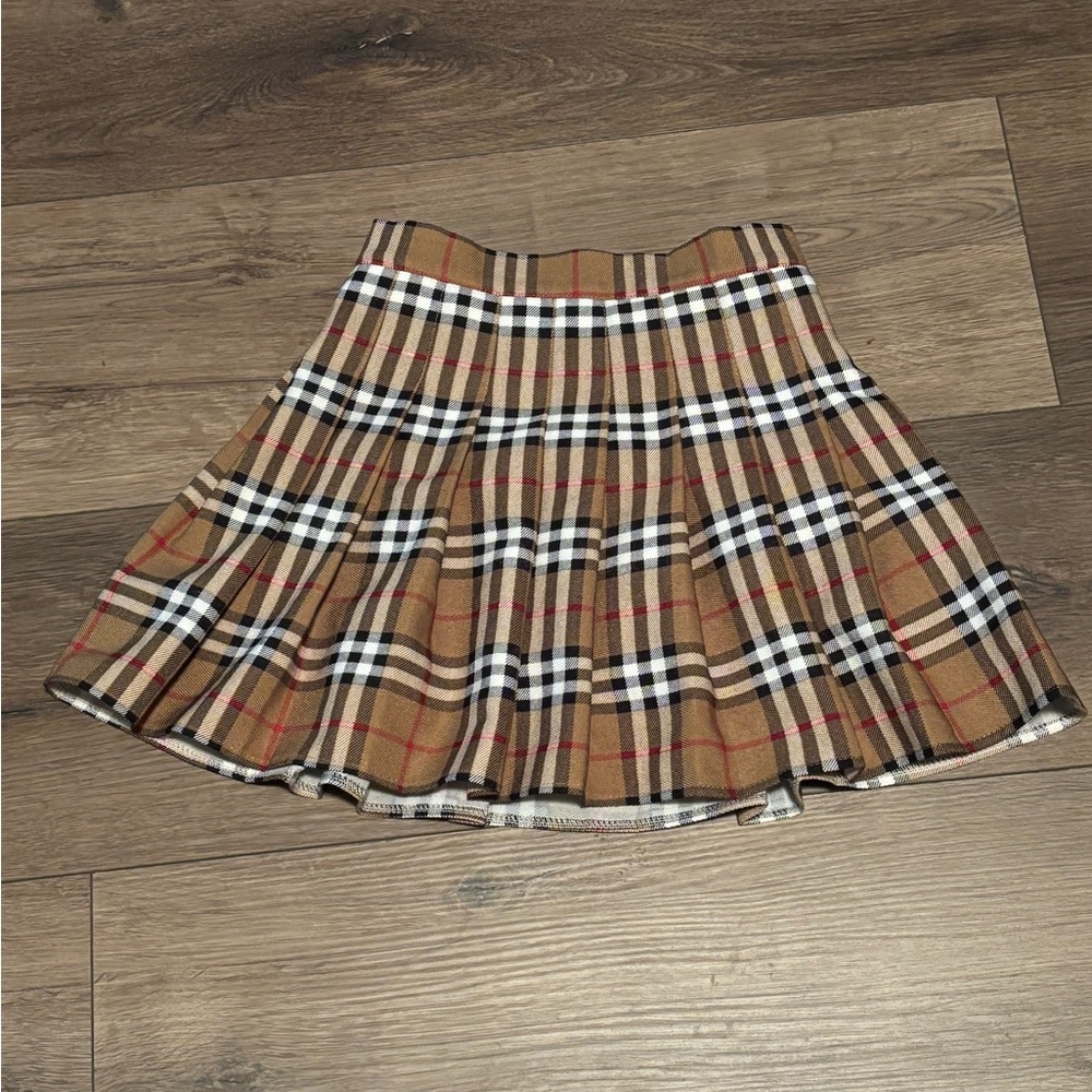 Plaid Pleated Skirt/Skort